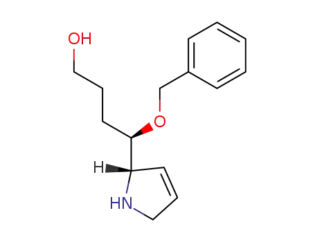 (2S)-((1'R)-phenylmethoxy-4'-hydroxybutyl)-2,5-dihydropyrrole