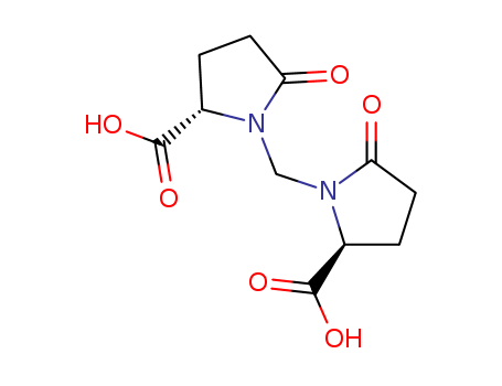1-[(2-carboxy-5-oxopyrrolidin-1-yl)methyl]-5-oxopyrrolidine-2-carboxylicacid