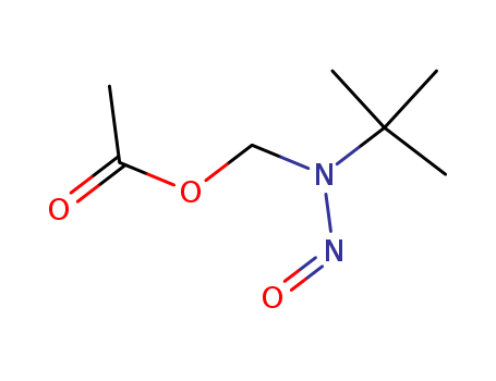 N-tert-Butyl-N-(acetoxymethyl)nitrosamine