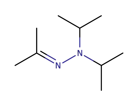 2-Propanone bis(1-methylethyl)hydrazone