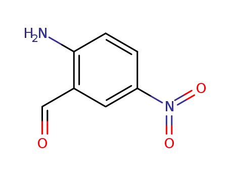 Molecular Structure of 56008-61-8 (2-amino-5-nitro-benzaldehyde)