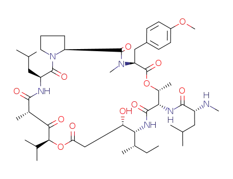 Molecular Structure of 77327-04-9 (didemnins)