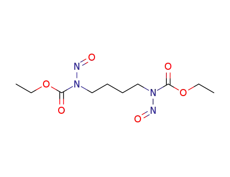 <i>N</i>,<i>N</i>'-dinitroso-<i>N</i>,<i>N</i>'-butanediyl-bis-carbamic acid diethyl ester