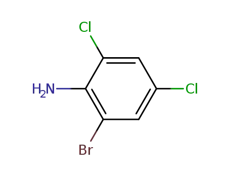Molecular Structure of 697-86-9 (2-BROMO-4,6-DICHLOROANILINE)