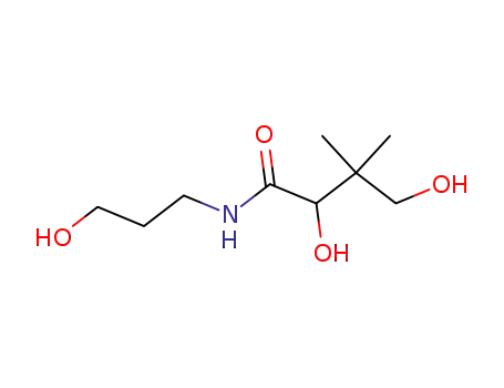 Butanamide, 2,4-dihydroxy-N-(3-hydroxypropyl)-3,3-dimethyl-, (+)- (9CI)