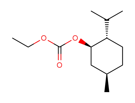 Molecular Structure of 35106-15-1 (ETHYL L-MENTHYL CARBONATE)