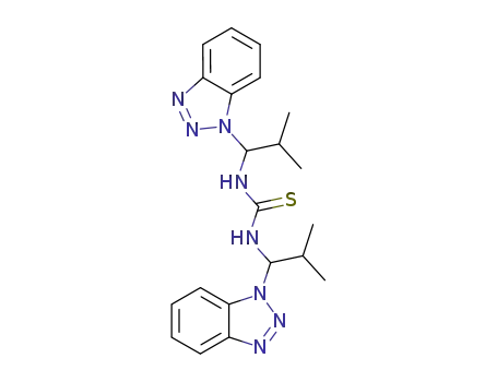 N,N'-bis<1-(1H-benzotriazol-1-yl)-2-methylpropyl>thiourea