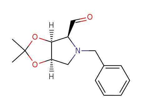 (2S,3S,4R)-N-benzyl-2-formyl-3,4-(isopropylidenedioxy)pyrrolidine