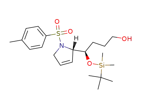 (R)-4-(tert-butyldimethylsilanyloxy)-4-[(S)-1-(toluene-4-sulfonyl)-2,5-dihydro-1H-pyrrol-2-yl]butan-1-ol