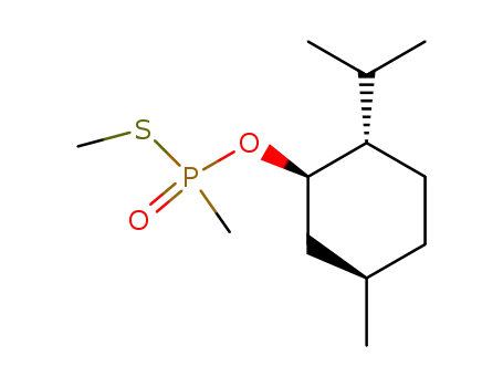 <(-)-O-menthyl> S-methyl methylphosphonothioate