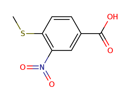 Benzoic acid,4-(methylthio)-3-nitro-