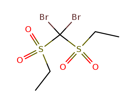 1-(dibromo-ethylsulfonyl-methyl)sulfonylethane cas  6330-28-5