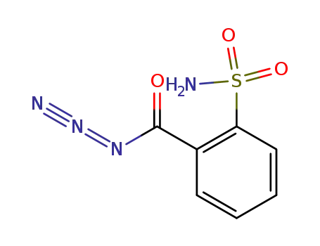 Molecular Structure of 808766-62-3 (2-sulfamoyl-benzoyl azide)