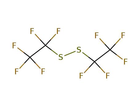 Molecular Structure of 679-77-6 (Bis(pentafluoroethyl) persulfide)