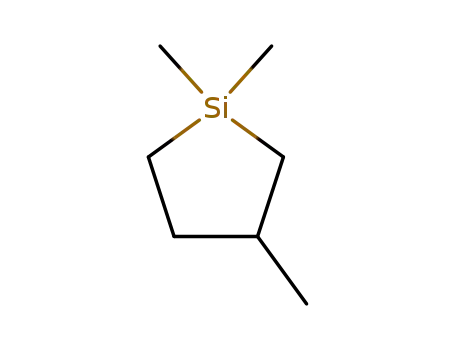 Molecular Structure of 17936-93-5 (Silacyclopentane, 1,1,3-trimethyl-)