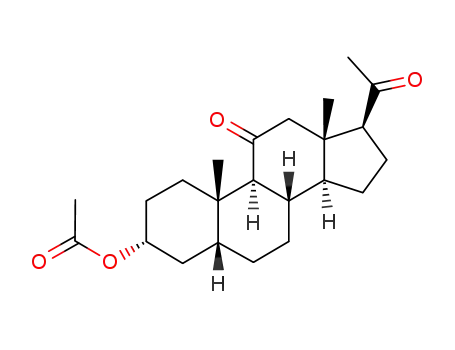 11,20-디옥소-5-베타-프레난-3-알파-일 아세테이트
