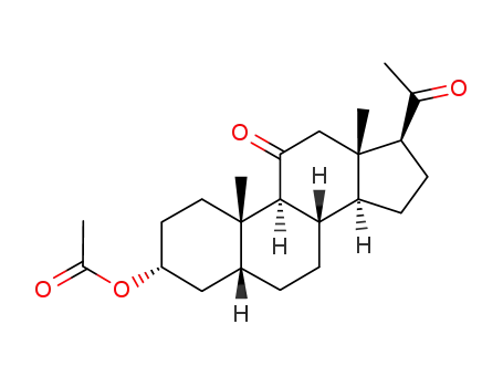 3α-アセトキシ-5β-プレグナン-11,20-ジオン