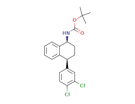 CIS-4-(3,4-DICHLOROPHENYL)-1,2,3,4-TETRAHYDRO-N-BOC-1-NAPHTHALENAMINE