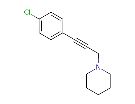 Piperidine, 1-[3-(4-chlorophenyl)-2-propynyl]-