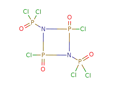 Molecular Structure of 64373-45-1 (2,4-dichloro-1,3-bis(dichlorophosphoryl)-2,4-dioxocyclodiphosph(V)azane)