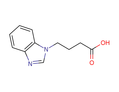 Molecular Structure of 436091-31-5 (4-(1H-BENZIMIDAZOL-1-YL)BUTANOIC ACID)