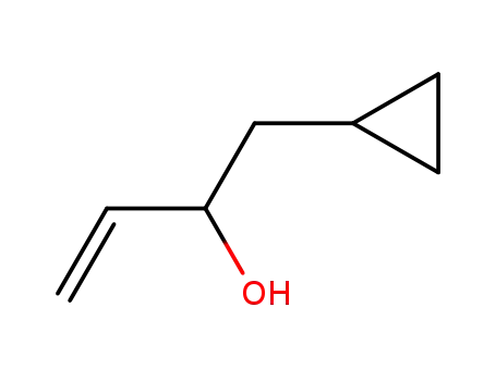 Molecular Structure of 126909-80-6 (1-cyclopropylbut-3-en-2-ol)