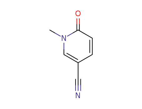 Molecular Structure of 768-45-6 (1-Methyl-5-cyanopyridine-2(1H)-one)