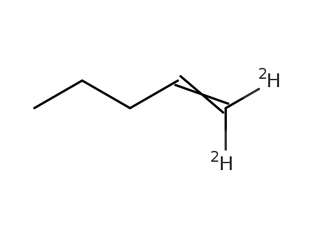 Molecular Structure of 69702-03-0 (1-PENTENE-1,1-D2)