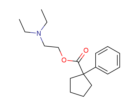 Cyclopentanecarboxylicacid, 1-phenyl-, 2-(diethylamino)ethyl ester