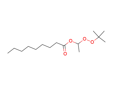 Molecular Structure of 87327-82-0 (Nonanoic acid, 1-[(1,1-dimethylethyl)dioxy]ethyl ester)