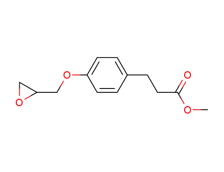 4-[(2R)-옥시라닐메톡시]벤젠프로판산 메틸 에스테르