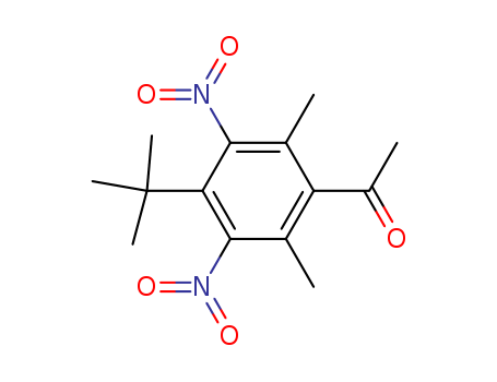 4-tert-Butyl-2,6-dimethyl-3,5-dinitroacetophenone cas no. 81-14-1 98%