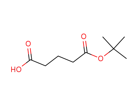 Molecular Structure of 63128-51-8 (5-tert-butoxy-5-oxopentanoic acid)