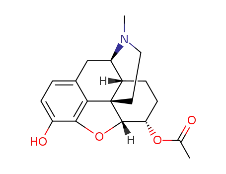 (5alpha,6alpha)-4,5-Epoxy-3-hydroxy-17-methylmorphinan-6-yl acetate