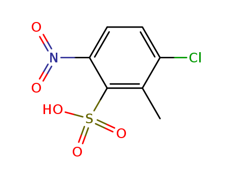 3-chloro-2-methyl-6-nitro-benzenesulfonic acid