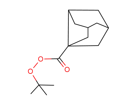 Molecular Structure of 79634-98-3 (Noradamantan-3a-peroxycarbonsaeure-tert-butylester)