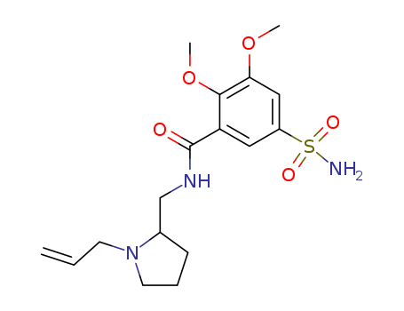 N-(1-Allyl-2-pyrrolidinyl)methyl-2,3-dimethoxy-5-sulfamoylbenzamide