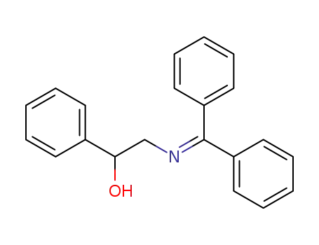 Molecular Structure of 51411-44-0 (2-diphenylmethylenamino-1-phenylethanol)