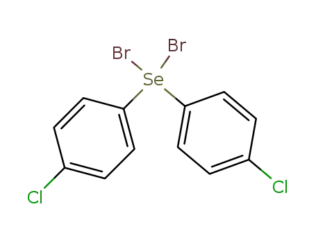 dibromo-bis-(4-chloro-phenyl)-λ<sup>4</sup>-selane