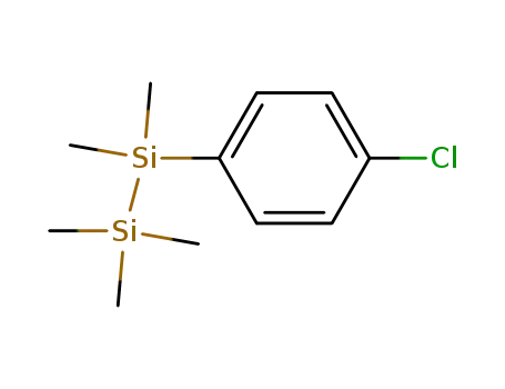 Disilane, (4-chlorophenyl)pentamethyl-