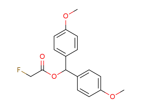4,4'-dimethoxybenzhydryl fluoroacetate