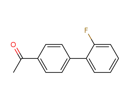 Molecular Structure of 345-55-1 (1-[2'-fluoro(1,1'-biphenyl)-4-yl]ethan-1-one)