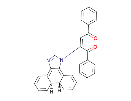 Molecular Structure of 103456-99-1 ((E)-2-(7aR,7bR)-7a,7b-Dihydro-phenanthro[9,10-d]imidazol-1-yl-1,4-diphenyl-but-2-ene-1,4-dione)