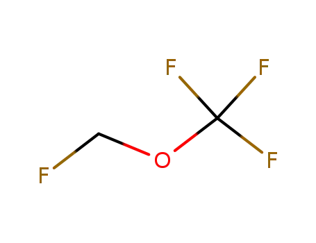 Molecular Structure of 2261-01-0 (Methane, trifluoro(fluoromethoxy)-)