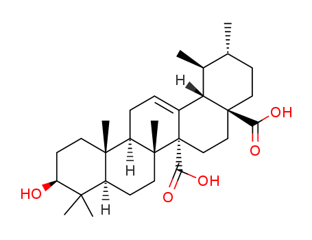 Urs-12-ene-27,28-dioic acid, 3-beta-hydroxy-