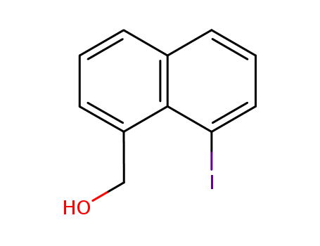 1-Naphthalenemethanol,8-iodo-