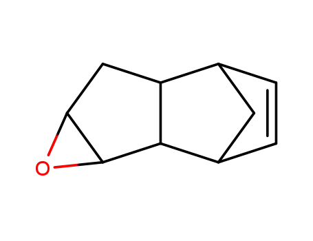 Molecular Structure of 4387-45-5 (4-Oxatetracyclo[6.2.1.02,7.03,5]undecane-9-ene)