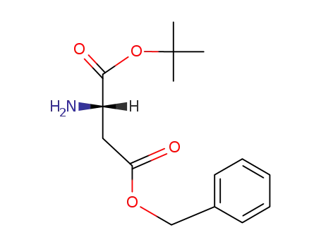 Molecular Structure of 94347-11-2 (H-ASP(OBZL)-OTBU HCL)