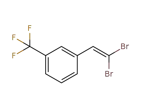 1-(2,2-dibromoethenyl)-3-(trifluoromethyl)benzene
