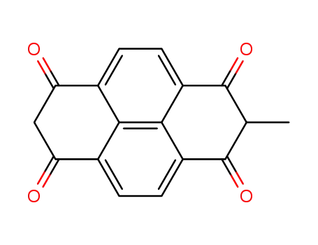 Molecular Structure of 109642-72-0 (2-methyl-pyrene-1,3,6,8-tetraone)